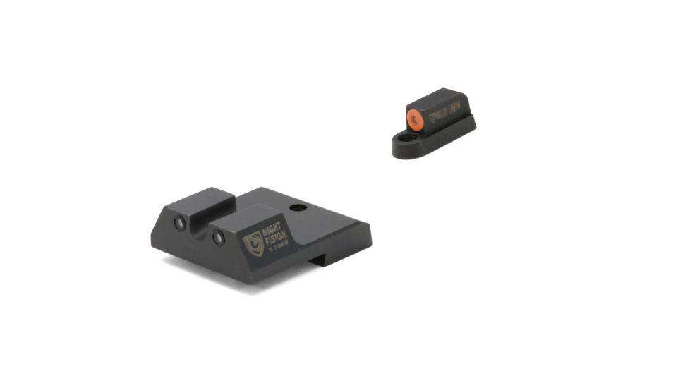 Sights Lasers Night Fision LLC Ready Series Perfect Dot NS Set w/Orange Front + U Blk Rear for CZ-USA P-07 & P-09